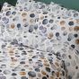 Bubbles Natural Cotton Rich Duvet Cover Set