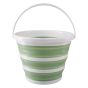 Collapsible Green Bucket