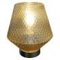 Busan Champagne Battery Operated Table Lamp