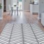 Cadiz Herringbone Grey Rug