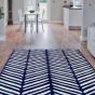 Cadiz Herringbone Navy Rug