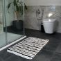 California Stripe Monochrome Bathmat