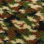 Teddy Fleece Camouflage Green Duvet Cover Set