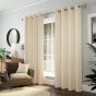 Cannes Natural Ready Made Eyelet Curtains