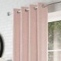 Cannes Blush Ready Made Eyelet Curtains