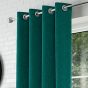 Cannes Teal Ready Made Eyelet Curtains
