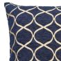 Capri Navy Cushion Cover 