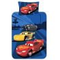 Cars On The Road Red Cotton Rich Duvet Cover Set
