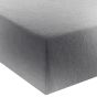 Flannelette Charcoal Fitted Sheet