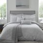 Chatsworth Silver Cotton Mix Duvet Set