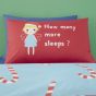 Christmas Fairy Red Cotton Duvet Set Toddler