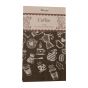 Coffee Velour Tea Towel 2pk