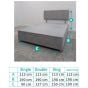 Cruz Bedframe