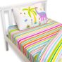 Daisy Dino Pink Cotton Mix Fitted Sheet Range