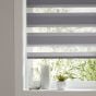 Day and Night Grey Roller Blind