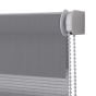 Day and Night Grey Roller Blind