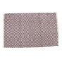 Diamond Mauve Bath Mat