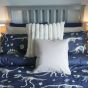 Dino Bones Navy Cotton Rich Duvet Cover Set