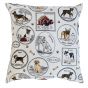 Tapestry Dog Filled Cushion