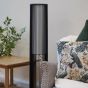 Stanley Black Floor Lamp 