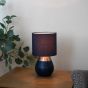 Faith Navy Touch Lamp