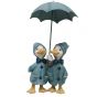 2 Ducks Holding an Umbrella 