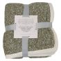 Dunedin Moss Green Throw 127x152cm