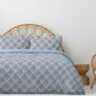 Eli Grey Cotton Rich Duvet Set 