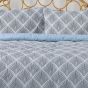 Eli Grey Cotton Rich Duvet Set 