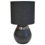Faith Black Touch Lamp