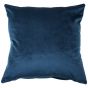 Feathers Indigo Filled Cushion 