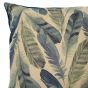 Feathers Indigo Filled Cushion 