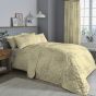 Felicity Ochre Cotton Mix Duvet Cover Set
