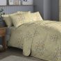 Felicity Ochre Cotton Mix Duvet Cover Set