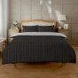 Fletcher Grey Cotton Mix Duvet Cover Set