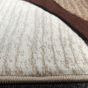 Galaxy Circles Brown Rug