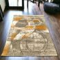 Galaxy Gold Abstract Rug