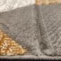 Galaxy Geometric Gold Rug