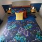 Game Over Black Cotton Mix Duvet Set