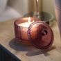 Garden Bloom Plum 10cm Candle 