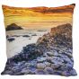 Giants Causeway Charcoal Filled Cushion