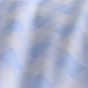 Gingham Blue Cotton Mix Duvet Set