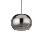 Glass Rose Chrome Shade