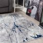 Glitz Marble Blue Rug