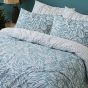 Grace Blue Cotton Rich Duvet Cover Set