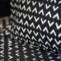 Graphic Stripe Black Cotton Rich Duvet Set