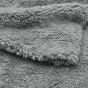 Teddy Fleece Grey Duvet Cover Set