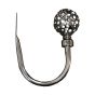 25/28mm Cairo Gun Metal Hold Back Pair 
