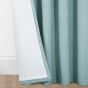 Harris Blue Ready Made Eyelet Curtains