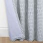 Hartford Charcoal Blackout Ready Made Eyelet Curtains